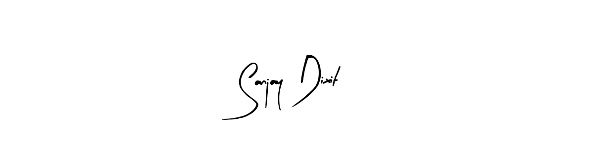 Design your own signature with our free online signature maker. With this signature software, you can create a handwritten (Arty Signature) signature for name Sanjay Dixit. Sanjay Dixit signature style 8 images and pictures png