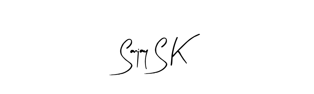 Sanjay S K stylish signature style. Best Handwritten Sign (Arty Signature) for my name. Handwritten Signature Collection Ideas for my name Sanjay S K. Sanjay S K signature style 8 images and pictures png