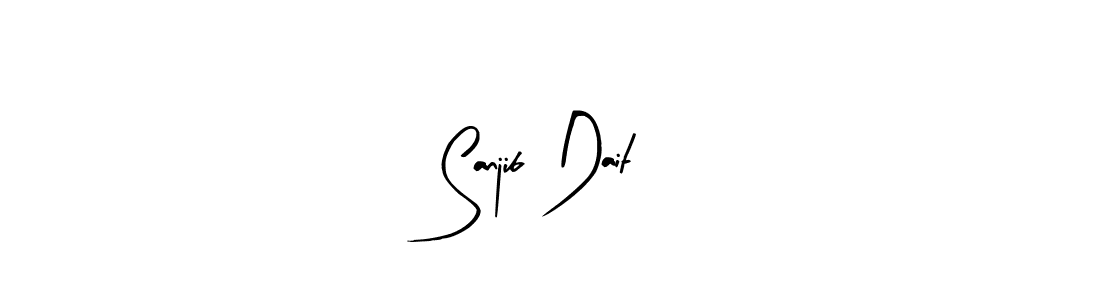 You can use this online signature creator to create a handwritten signature for the name Sanjib Dait. This is the best online autograph maker. Sanjib Dait signature style 8 images and pictures png