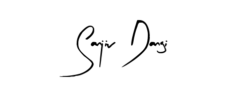 Create an unforgettable impression when signing with Sanjiv Dangi name styled in Arty Signature typography. 100% free online generator. Sanjiv Dangi signature style 8 images and pictures png