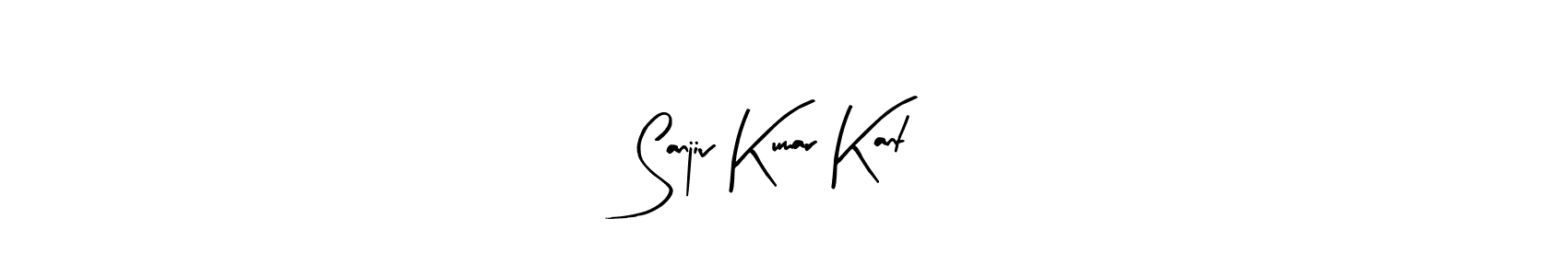 It looks lik you need a new signature style for name Sanjiv Kumar Kant. Design unique handwritten (Arty Signature) signature with our free signature maker in just a few clicks. Sanjiv Kumar Kant signature style 8 images and pictures png