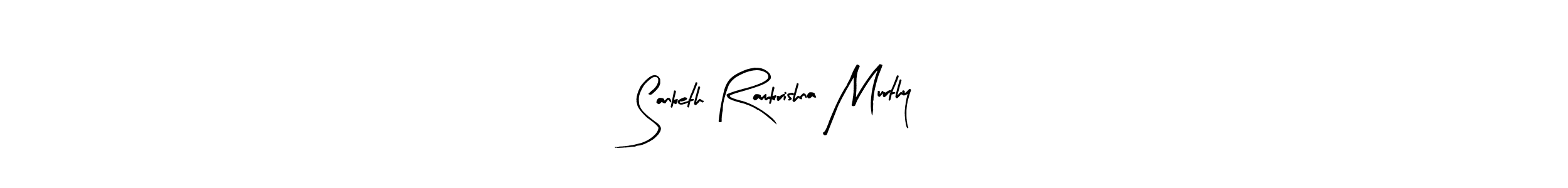 How to Draw Sanketh Ramkrishna Murthy signature style? Arty Signature is a latest design signature styles for name Sanketh Ramkrishna Murthy. Sanketh Ramkrishna Murthy signature style 8 images and pictures png