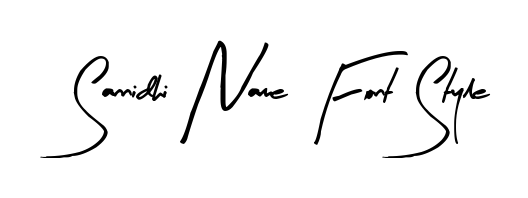 Make your name Sannidhi Name Font Style memorable on every contract using Arty Signature autograph style. Instant transparent background export available. Sannidhi Name Font Style signature style 8 images and pictures png