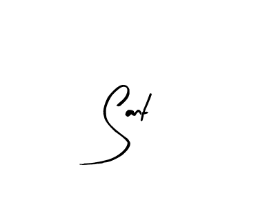 How to make Sant signature? Arty Signature is a professional autograph style. Create handwritten signature for Sant name. Sant signature style 8 images and pictures png