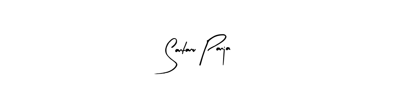 Also we have Santanu Panja name is the best signature style. Create professional handwritten signature collection using Arty Signature autograph style. Santanu Panja signature style 8 images and pictures png