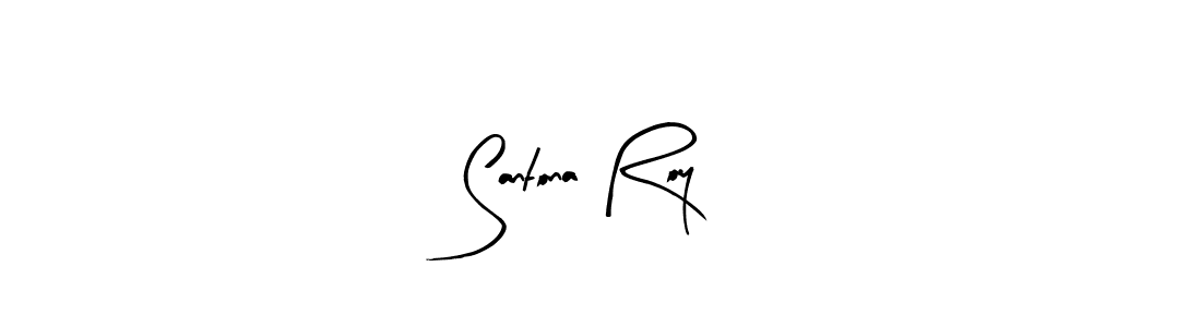 The best way (Arty Signature) to make a short signature is to pick only two or three words in your name. The name Santona Roy include a total of six letters. For converting this name. Santona Roy signature style 8 images and pictures png
