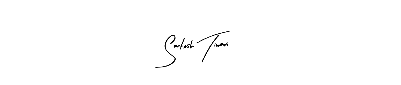 Once you've used our free online signature maker to create your best signature Arty Signature style, it's time to enjoy all of the benefits that Santosh Tiwari name signing documents. Santosh Tiwari signature style 8 images and pictures png