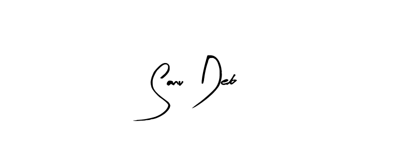 Once you've used our free online signature maker to create your best signature Arty Signature style, it's time to enjoy all of the benefits that Sanu Deb name signing documents. Sanu Deb signature style 8 images and pictures png
