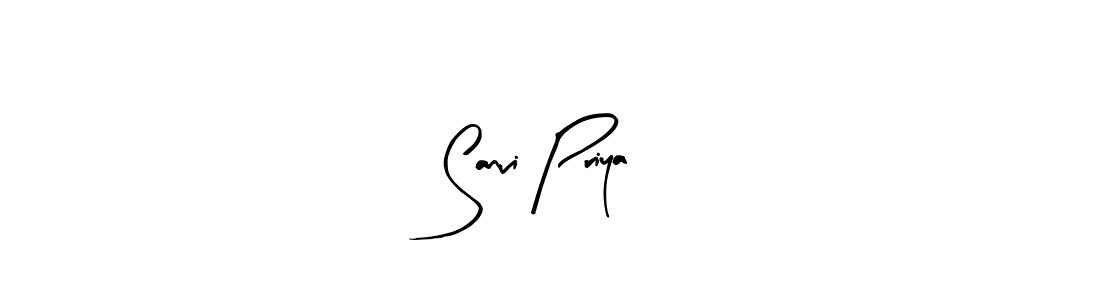 Design your own signature with our free online signature maker. With this signature software, you can create a handwritten (Arty Signature) signature for name Sanvi Priya. Sanvi Priya signature style 8 images and pictures png