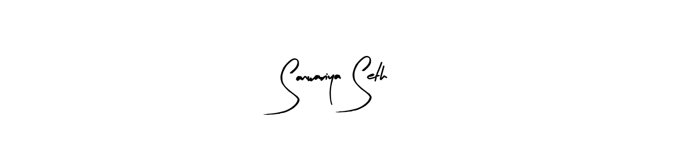 Once you've used our free online signature maker to create your best signature Arty Signature style, it's time to enjoy all of the benefits that Sanwariya Seth name signing documents. Sanwariya Seth signature style 8 images and pictures png