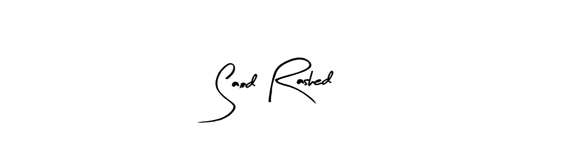 Also You can easily find your signature by using the search form. We will create Saod Rashed name handwritten signature images for you free of cost using Arty Signature sign style. Saod Rashed signature style 8 images and pictures png