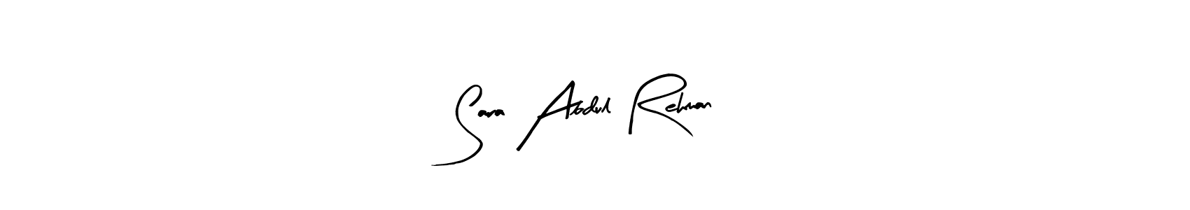 Make a short Sara Abdul Rehman signature style. Manage your documents anywhere anytime using Arty Signature. Create and add eSignatures, submit forms, share and send files easily. Sara Abdul Rehman signature style 8 images and pictures png