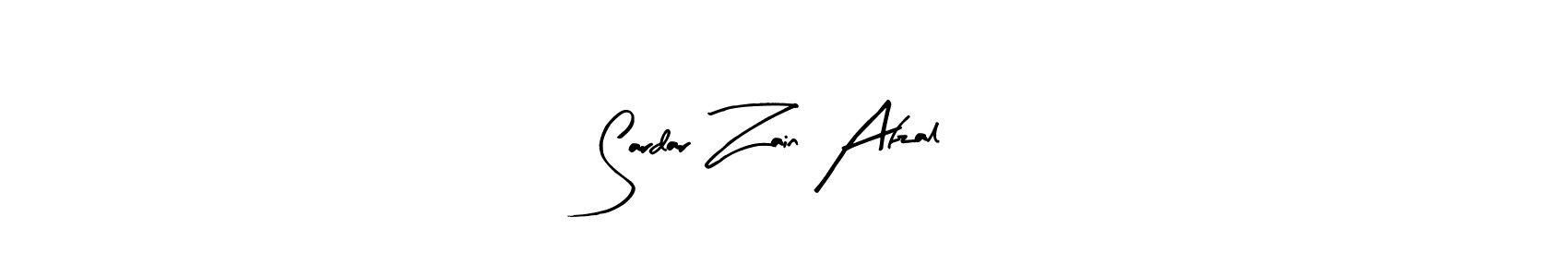 Sardar Zain Afzal stylish signature style. Best Handwritten Sign (Arty Signature) for my name. Handwritten Signature Collection Ideas for my name Sardar Zain Afzal. Sardar Zain Afzal signature style 8 images and pictures png