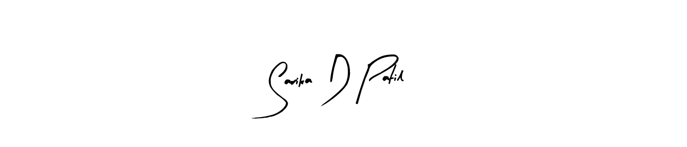 It looks lik you need a new signature style for name Sarika D Patil. Design unique handwritten (Arty Signature) signature with our free signature maker in just a few clicks. Sarika D Patil signature style 8 images and pictures png