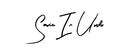Create your official email sign-off with Sarim In Urdu name in Arty Signature style. Crisp, clean, and perfectly legible across all screens. Sarim In Urdu signature style 8 images and pictures png