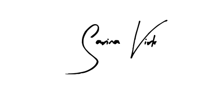 Use a signature maker to create a handwritten signature online. With this signature software, you can design (Arty Signature) your own signature for name Sarina Virk. Sarina Virk signature style 8 images and pictures png