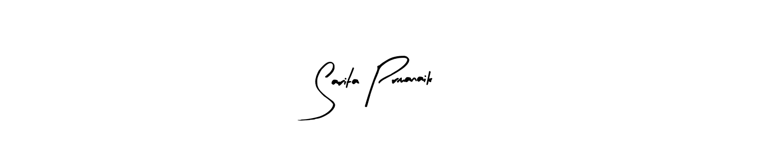 Design your own signature with our free online signature maker. With this signature software, you can create a handwritten (Arty Signature) signature for name Sarita Prmanaik. Sarita Prmanaik signature style 8 images and pictures png