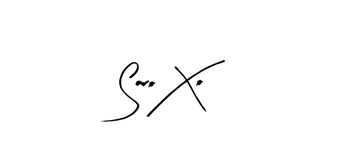 The best way (Arty Signature) to make a short signature is to pick only two or three words in your name. The name Saro Xo include a total of six letters. For converting this name. Saro Xo signature style 8 images and pictures png
