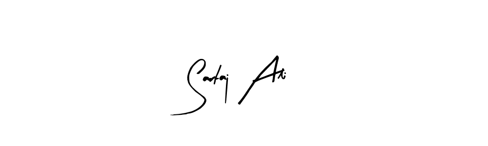 Similarly Arty Signature is the best handwritten signature design. Signature creator online .You can use it as an online autograph creator for name Sartaj Ali. Sartaj Ali signature style 8 images and pictures png