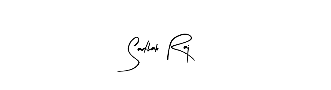 Design your own signature with our free online signature maker. With this signature software, you can create a handwritten (Arty Signature) signature for name Sarthak Raj. Sarthak Raj signature style 8 images and pictures png