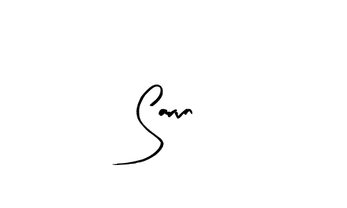 How to make Sarvn signature? Arty Signature is a professional autograph style. Create handwritten signature for Sarvn name. Sarvn signature style 8 images and pictures png