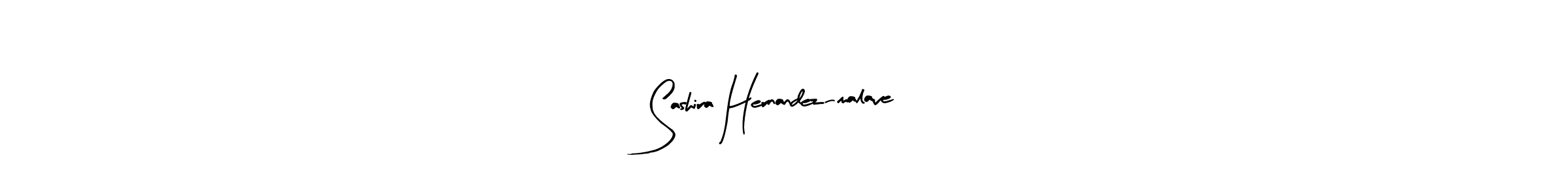 Make a beautiful signature design for name Sashira Hernandez-malave. With this signature (Arty Signature) style, you can create a handwritten signature for free. Sashira Hernandez-malave signature style 8 images and pictures png