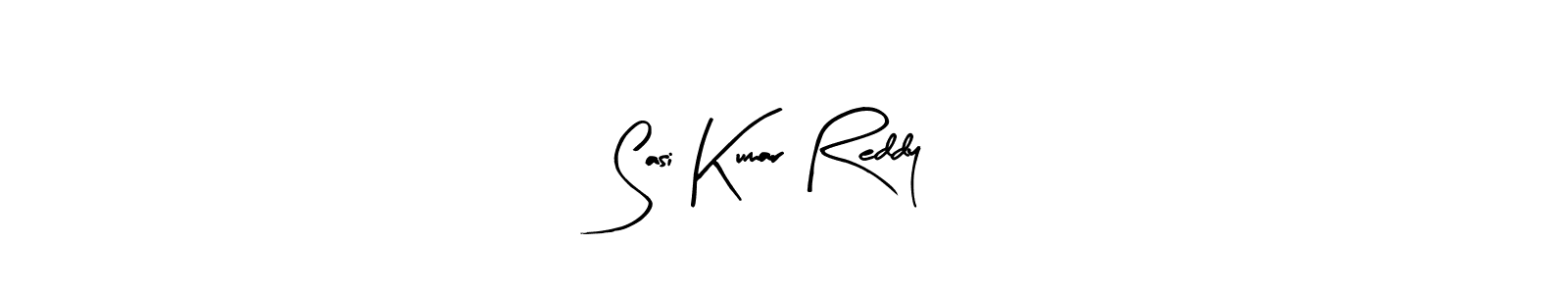 Use a signature maker to create a handwritten signature online. With this signature software, you can design (Arty Signature) your own signature for name Sasi Kumar Reddy. Sasi Kumar Reddy signature style 8 images and pictures png