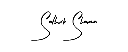 Upgrade your professional image with Sathvik Sharma signature created with Arty Signature font. Fast, free, and watermark-free download. Sathvik Sharma signature style 8 images and pictures png