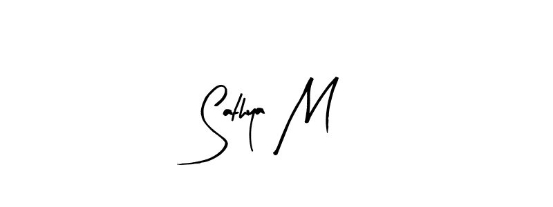 Best and Professional Signature Style for Sathya M. Arty Signature Best Signature Style Collection. Sathya M signature style 8 images and pictures png