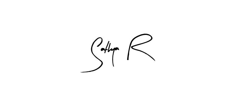 Also You can easily find your signature by using the search form. We will create Sathya R name handwritten signature images for you free of cost using Arty Signature sign style. Sathya R signature style 8 images and pictures png
