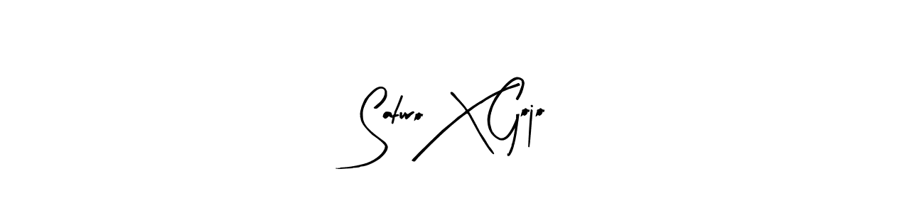 How to make Saturo X Gojo signature? Arty Signature is a professional autograph style. Create handwritten signature for Saturo X Gojo name. Saturo X Gojo signature style 8 images and pictures png