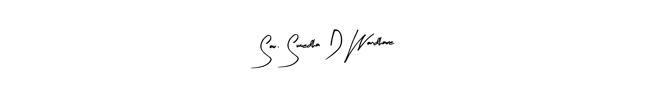 See photos of Sau. Sumedha D Wandhare official signature by Spectra . Check more albums & portfolios. Read reviews & check more about Arty Signature font. Sau. Sumedha D Wandhare signature style 8 images and pictures png