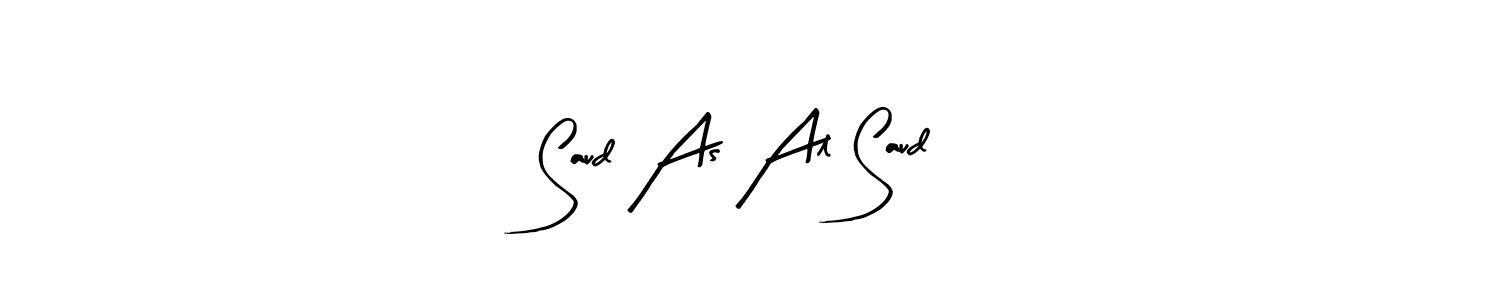 Design your own signature with our free online signature maker. With this signature software, you can create a handwritten (Arty Signature) signature for name Saud As Al Saud. Saud As Al Saud signature style 8 images and pictures png