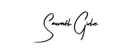 Make your name Saurabh Girhe memorable on every contract using Arty Signature autograph style. Instant transparent background export available. Saurabh Girhe signature style 8 images and pictures png