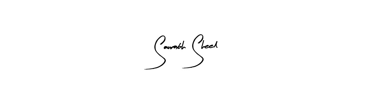 This is the best signature style for the Saurabh Sheel name. Also you like these signature font (Arty Signature). Mix name signature. Saurabh Sheel signature style 8 images and pictures png