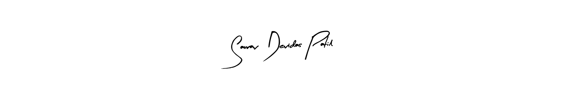 Design your own signature with our free online signature maker. With this signature software, you can create a handwritten (Arty Signature) signature for name Saurav Devidas Patil. Saurav Devidas Patil signature style 8 images and pictures png