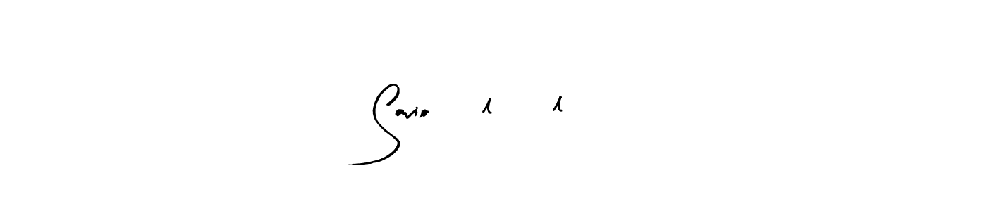 The best way (Arty Signature) to make a short signature is to pick only two or three words in your name. The name Savio  5l16l24 include a total of six letters. For converting this name. Savio  5l16l24 signature style 8 images and pictures png