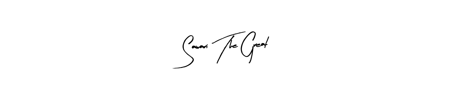 This is the best signature style for the Sawari The Great name. Also you like these signature font (Arty Signature). Mix name signature. Sawari The Great signature style 8 images and pictures png
