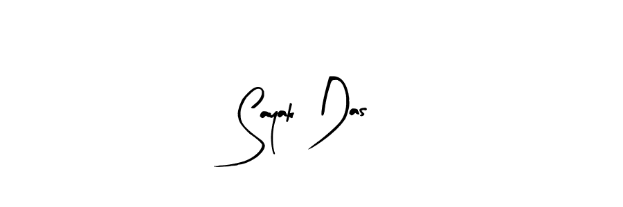 Design your own signature with our free online signature maker. With this signature software, you can create a handwritten (Arty Signature) signature for name Sayak Das. Sayak Das signature style 8 images and pictures png