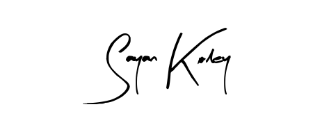 Turn your name Sayan Koley into a signature brand with Arty Signature styling. Download in standard PNG or transparent format anytime. Sayan Koley signature style 8 images and pictures png