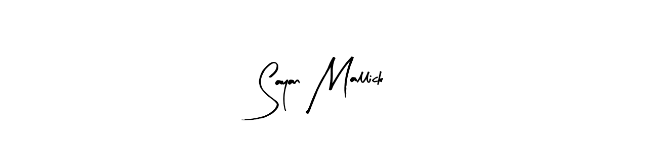 if you are searching for the best signature style for your name Sayan Mallick. so please give up your signature search. here we have designed multiple signature styles  using Arty Signature. Sayan Mallick signature style 8 images and pictures png
