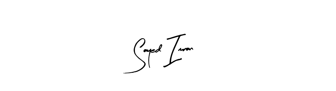 You should practise on your own different ways (Arty Signature) to write your name (Sayed Imran) in signature. don't let someone else do it for you. Sayed Imran signature style 8 images and pictures png