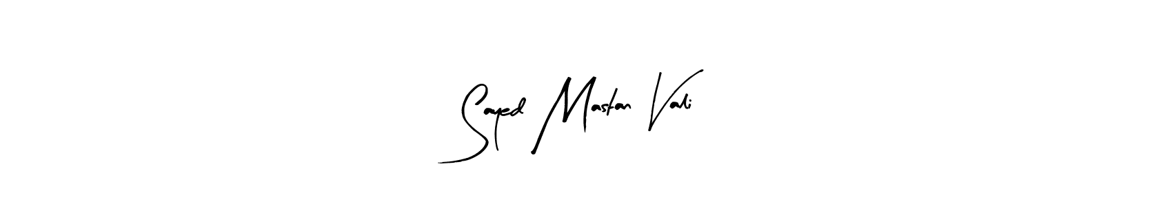 Also we have Sayed Mastan Vali name is the best signature style. Create professional handwritten signature collection using Arty Signature autograph style. Sayed Mastan Vali signature style 8 images and pictures png