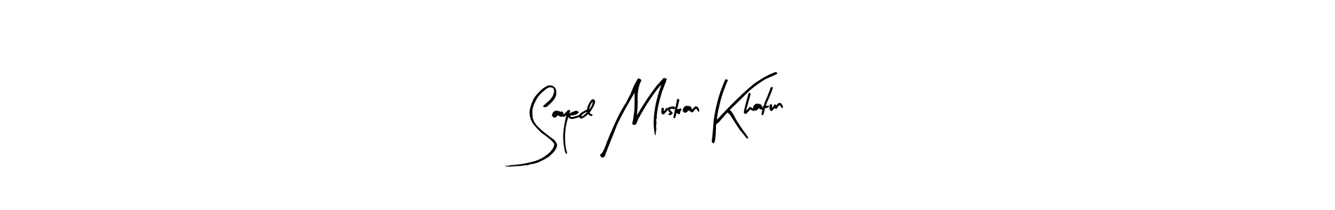 Arty Signature is a professional signature style that is perfect for those who want to add a touch of class to their signature. It is also a great choice for those who want to make their signature more unique. Get Sayed Muskan Khatun name to fancy signature for free. Sayed Muskan Khatun signature style 8 images and pictures png