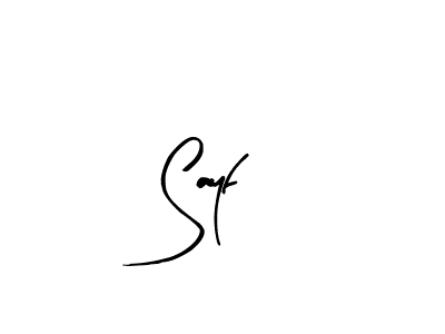 Use a signature maker to create a handwritten signature online. With this signature software, you can design (Arty Signature) your own signature for name Sayf. Sayf signature style 8 images and pictures png