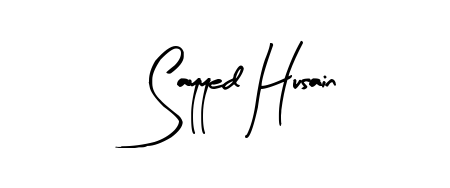 Enhance your business communications with Sayyed Husain signature in Arty Signature lettering. Clean, modern, and universally compatible. Sayyed Husain signature style 8 images and pictures png