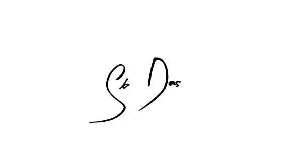 Use a signature maker to create a handwritten signature online. With this signature software, you can design (Arty Signature) your own signature for name Sb Das. Sb Das signature style 8 images and pictures png