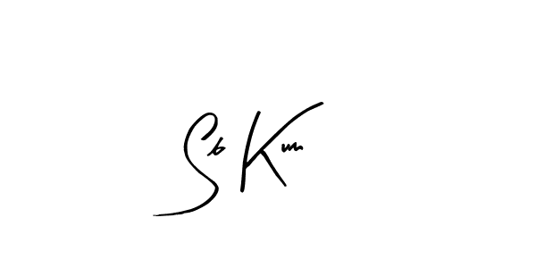 Create a beautiful signature design for name Sb Kum. With this signature (Arty Signature) fonts, you can make a handwritten signature for free. Sb Kum signature style 8 images and pictures png