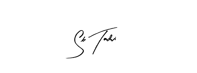 You can use this online signature creator to create a handwritten signature for the name Sb Tadvi. This is the best online autograph maker. Sb Tadvi signature style 8 images and pictures png