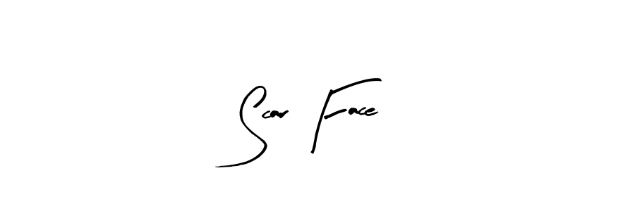 The best way (Arty Signature) to make a short signature is to pick only two or three words in your name. The name Scar Face include a total of six letters. For converting this name. Scar Face signature style 8 images and pictures png